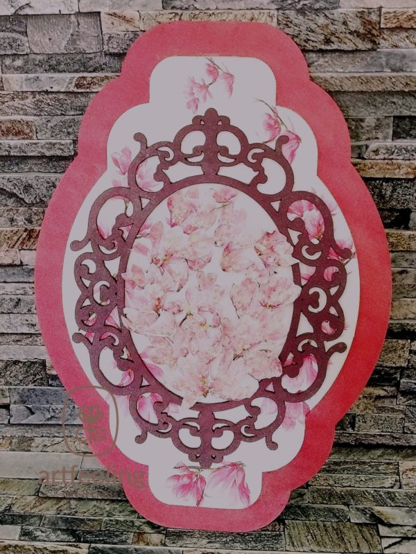 Decor de perete cu magnolii - imagine 3