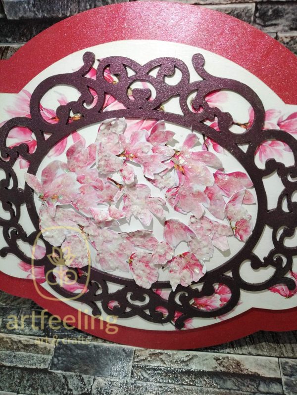 Decor de perete cu magnolii - imagine 4