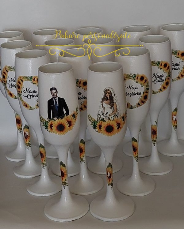 Pahare cu floarea soarelui - imagine 3