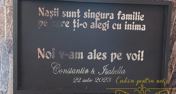 Set cutie eleganta cu pahare, pentru nasi - imagine 5