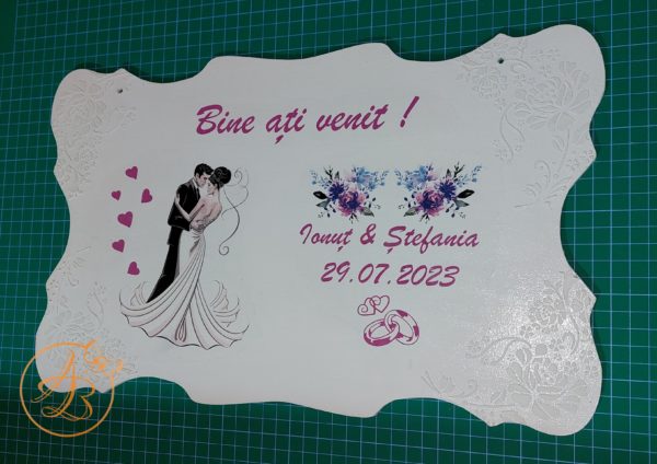 Panou de intampinare Bine ati venit - imagine 2