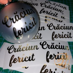 Stickere, autocolante Craciun fericit