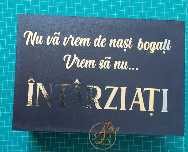 Set cutie eleganta cu pahare, pentru nasi - imagine 27