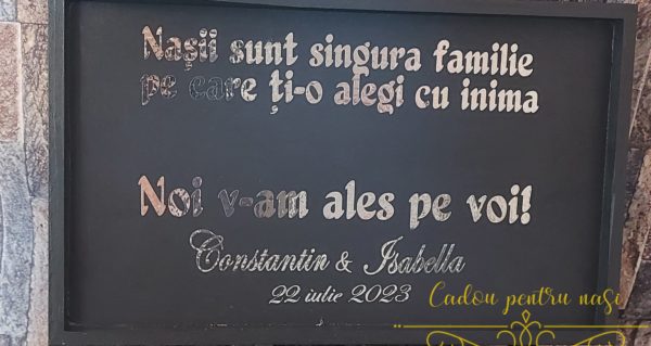 Set cutie eleganta cu pahare, pentru nasi - imagine 20