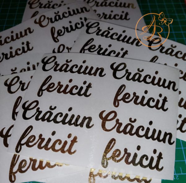 Stickere, autocolante Craciun fericit - imagine 9