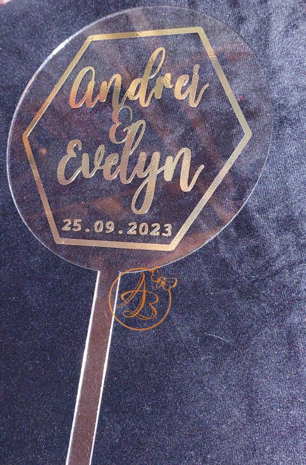 Topper plexiglass transparent - imagine 2