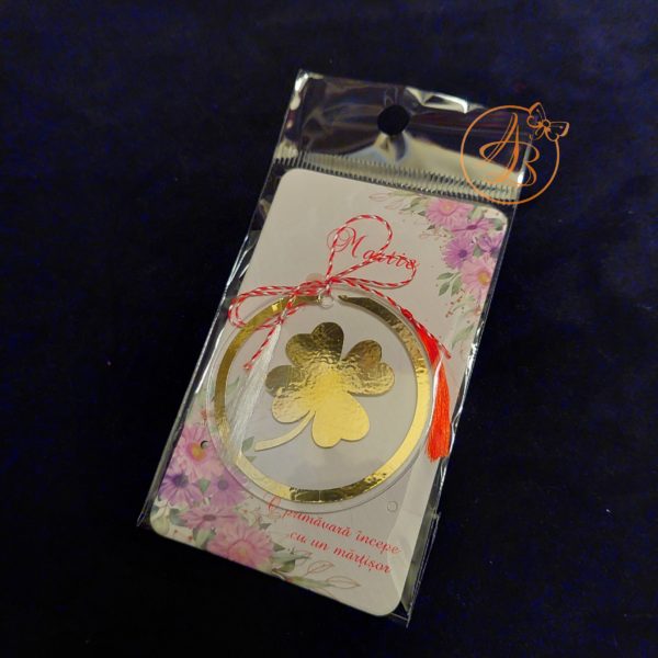 Martisor plexiglas cu trifoi - imagine 5