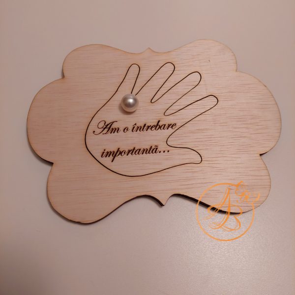 Manuta personalizata pentru cerere nasi - imagine 5