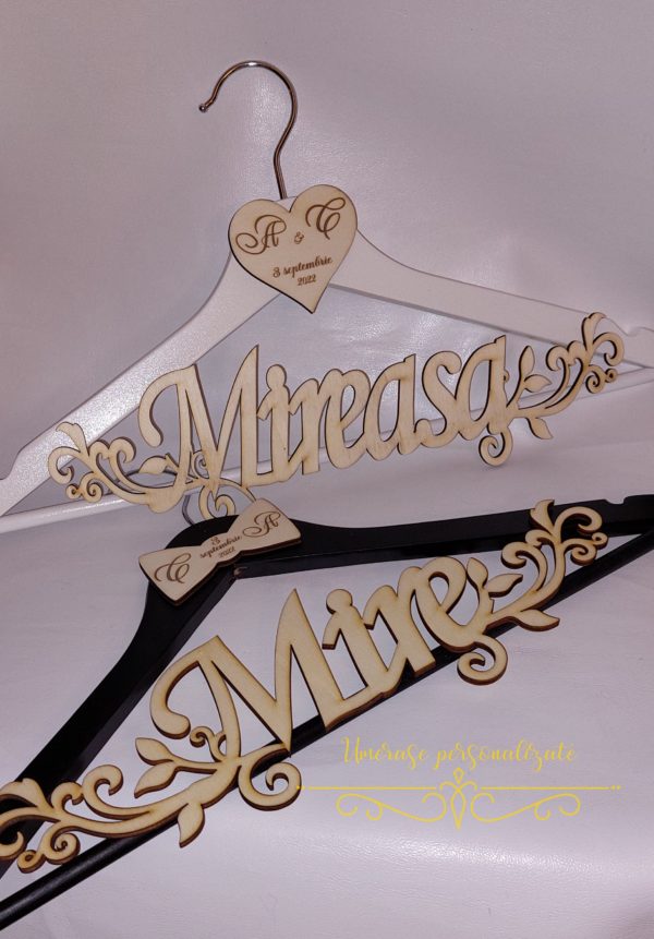 Set umerase pentru mire si mireasa - imagine 11