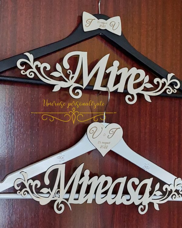 Set umerase pentru mire si mireasa - imagine 4