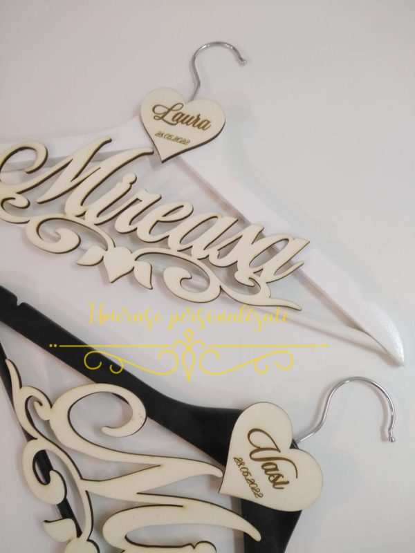 Set umerase pentru mire si mireasa - imagine 7