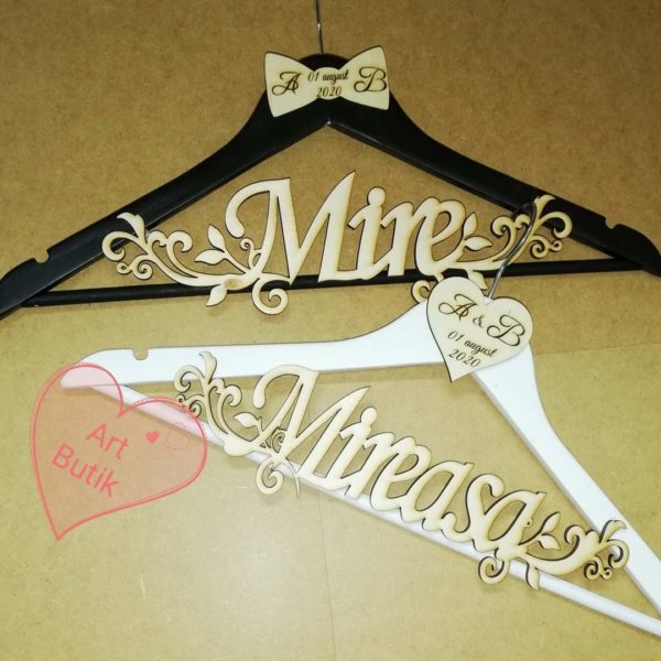 Set umerase pentru mire si mireasa - imagine 10