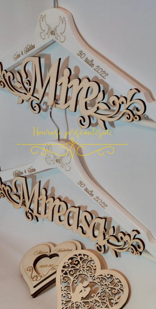 Set umerase albe gravate - imagine 17