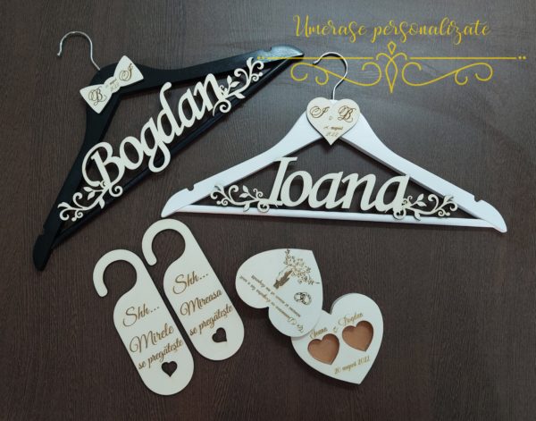 Set umerase, cutie verighete si taguri usa