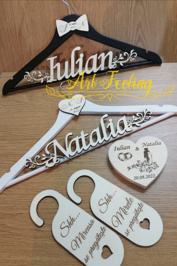 Set umerase, cutie verighete si taguri usa - imagine 5