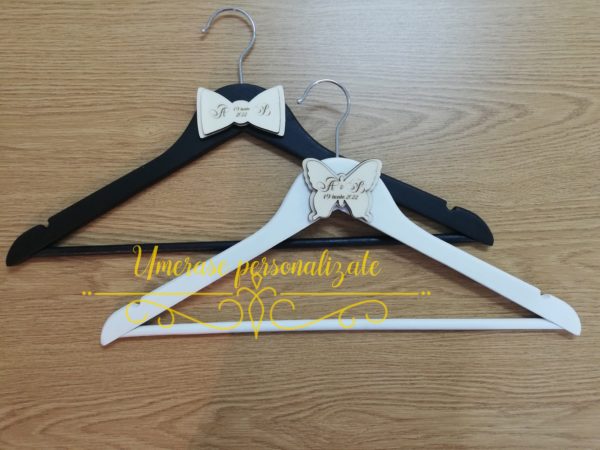 Set umerase cu papion si fluture