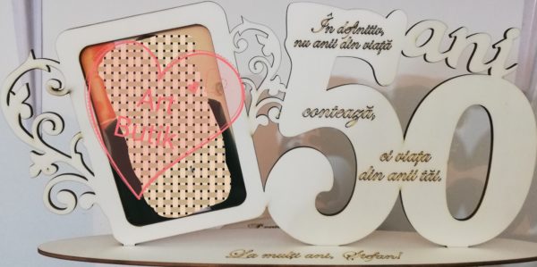 Cifra personalizata cu rama foto - imagine 11