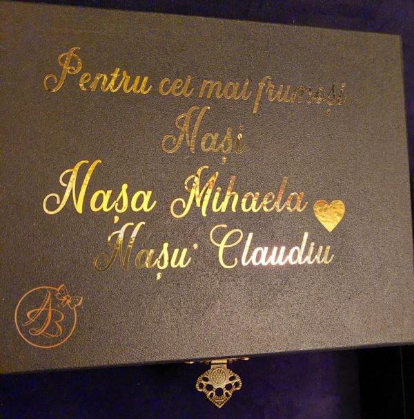 Cutie pentru nasi, cu bautura si pahare - imagine 21