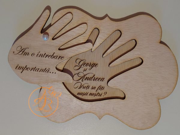Manuta personalizata pentru cerere nasi - imagine 8