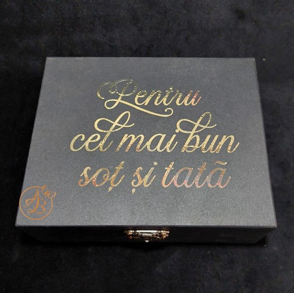 Cutie eleganta pentru nasi, cu placa gravata - imagine 10