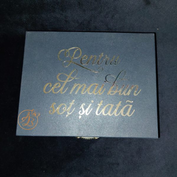 Cutie eleganta pentru nasi, cu placa gravata - imagine 6