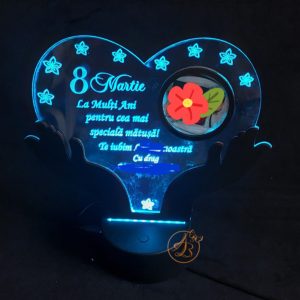 Trofeu inimioara 8 Martie