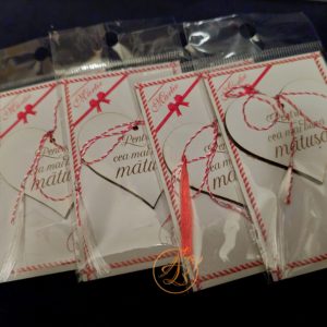 Martisor inimioara gravata