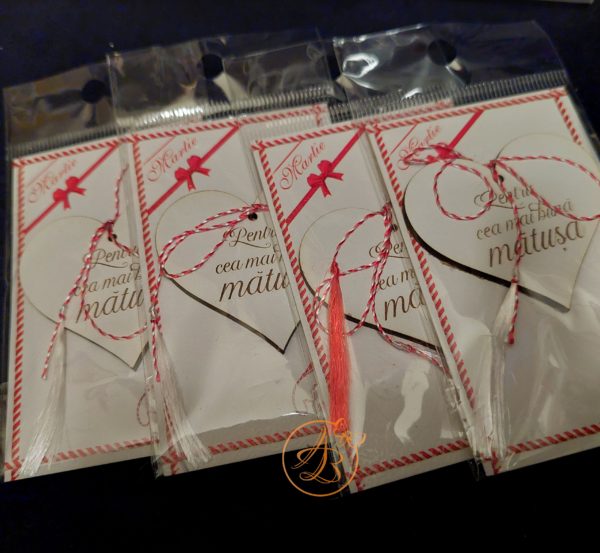 Martisor inimioara gravata