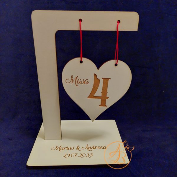 Numere mese cu inimioara - imagine 4