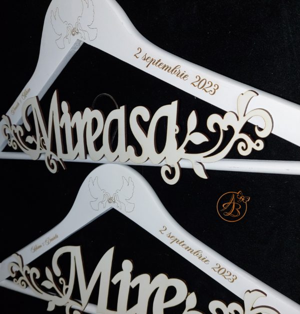 Set umerase albe gravate - imagine 21