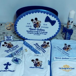 Trusou botez baietel cu ursulet