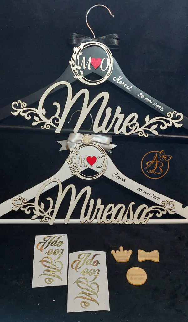 Set umerase elegante pentru miri - imagine 11