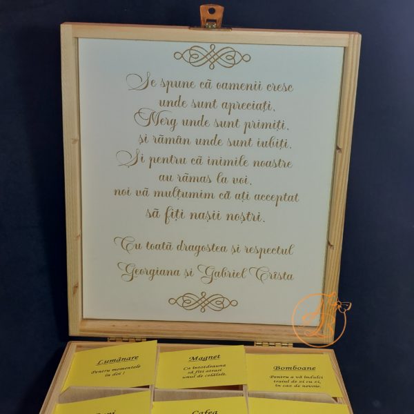 Cutie compartimentata gravata pentru nasi - imagine 23