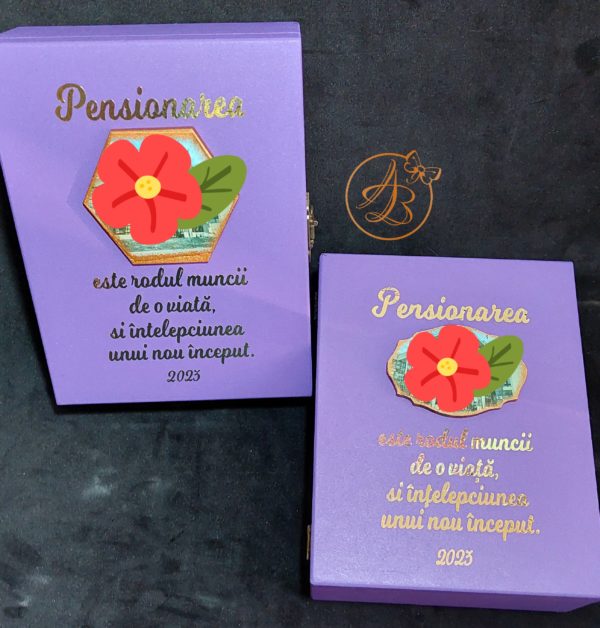 Cutie eleganta mica pentru pensionare - imagine 8