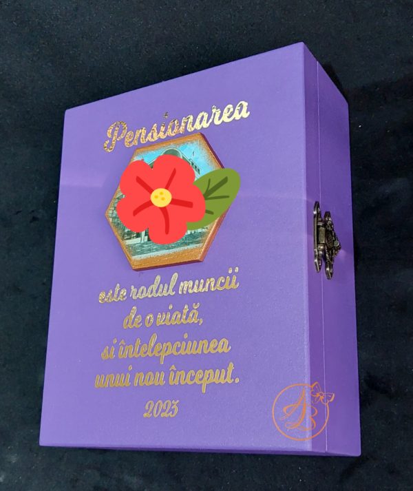 Cutie eleganta mica pentru pensionare - imagine 7
