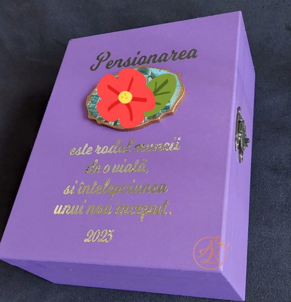 Cutie eleganta mica pentru pensionare - imagine 3