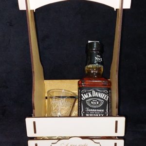 Cos gravat cu set cadou