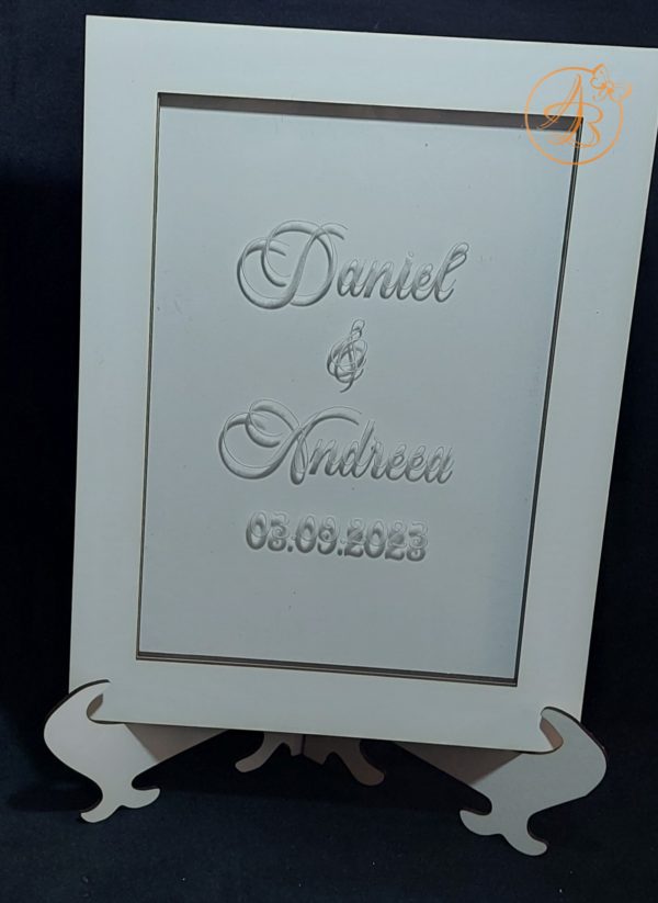 Guest Book plexiglass si cutiuta cu inimioare - imagine 24