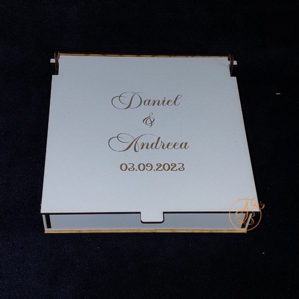Guest Book plexiglass si cutiuta cu inimioare - imagine 20