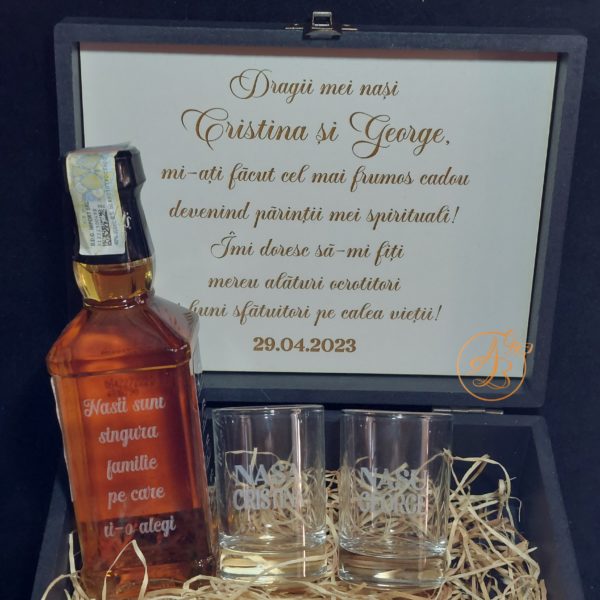 Cutie eleganta pentru nasi, cu placa gravata - imagine 17