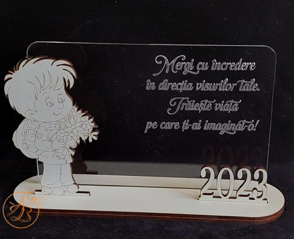 Trofeu cu fetita, baietel sau bufnita - imagine 24