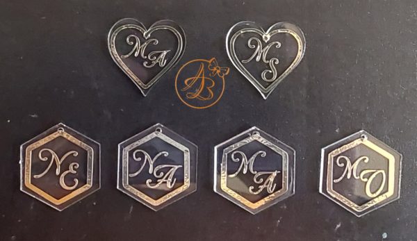 Insigne plexiglass cu text auriu - imagine 8