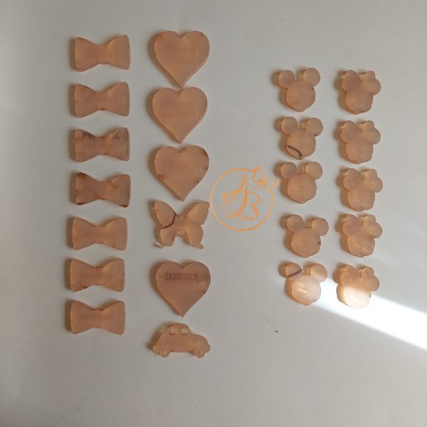 Insigne din oglinda aurie 4cm - imagine 12