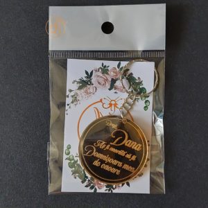 Breloc oglinda pentru domnisoare de onoare