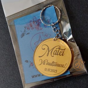 Marturie botez breloc oglinda