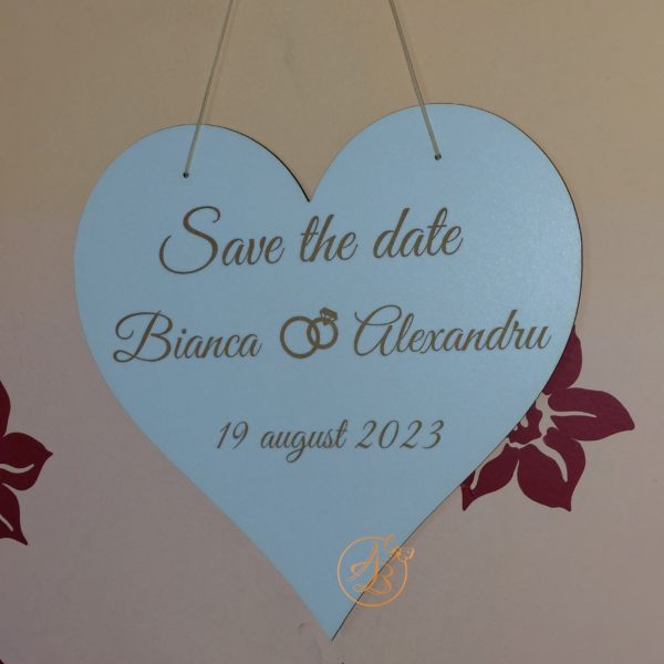 Save the date inimioara - imagine 3