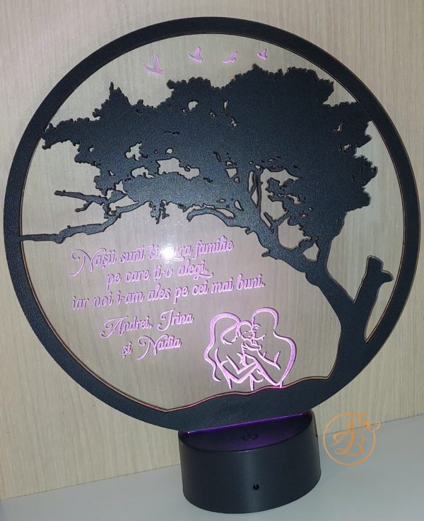 Decor trofeu gravat pentru nasi botez - imagine 10
