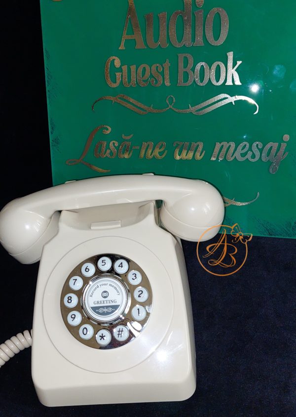 Audio Guest Book - mesaje audio, cu placa personalizata - imagine 9