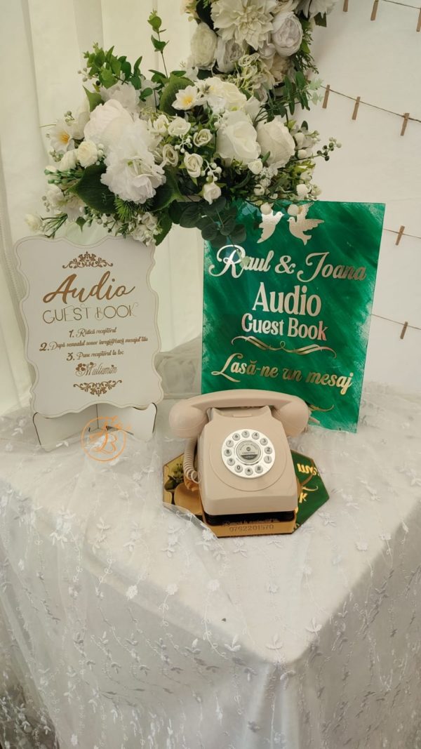Audio Guest Book - mesaje audio inregistrate - imagine 7