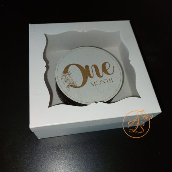 Placute gravate tip milestone pentru primul anisor - imagine 2